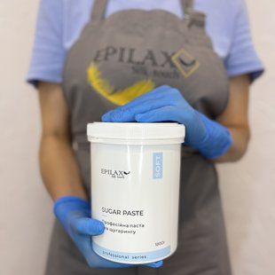 Цукрова паста для шугарингу Epilax Professional Soft 1400 г &mdash; м&rsquo;яка, безкислотна, для тонкого та середнього волосся 22144 фото