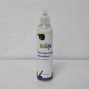 Відновлюючий крем для тіла з сечовиною 15% для сухої шкіри BioLife, 150 мл 2863759600 фото