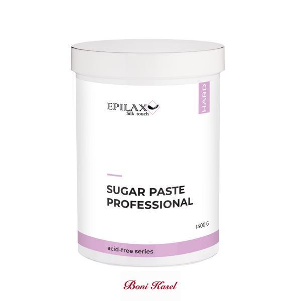 Цукрова паста для шугарингу Epilax Professional Hard 1400 г &mdash; щільна, безкислотна, для жорсткого волосся 22137 фото