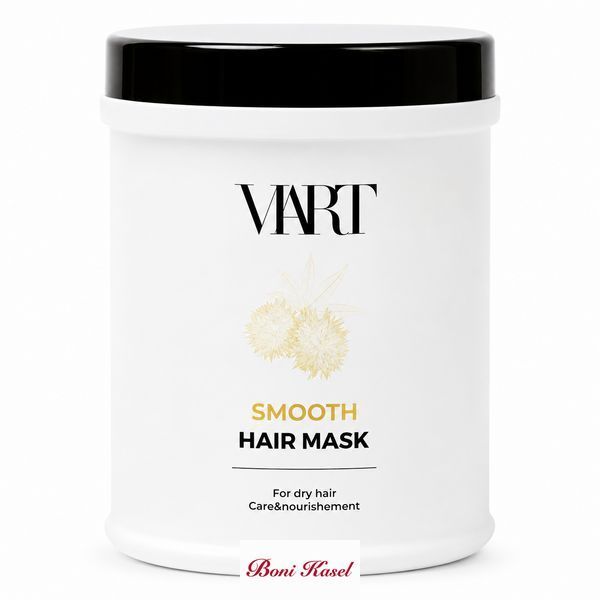 Професійна відновлювальна ліпідна маска для сухого волосся Viart Smoth Mask with Castor for Dry Hair, 1000 мл V 0019 фото