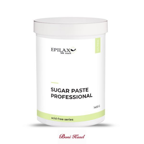 Цукрова паста для шугарингу Epilax Professional Ultra Soft 1400 г &mdash; ультрам'яка, безкислотна, для бандажної техніки 22168 фото