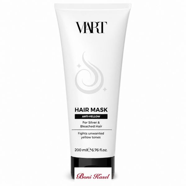 Професійна маска для нейтралізації жовтизни Viart Anti-Yellow Mask for Silver and Bleached Hair, 200 мл V 0032 фото