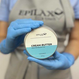 Живильний крем-баттер для тіла Кокос Epilax 100 г &ndash; інтенсивне зволоження та м&rsquo;якість шкіри :) 21840 фото
