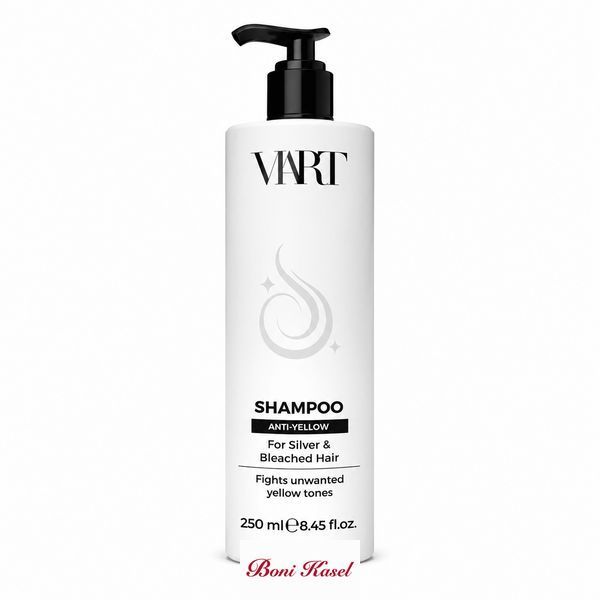 Професійний шампунь для волосся проти жовтизни Viart Anti-Yellow Shampoo for Silver and Bleached Hair, 250 мл V 009 фото