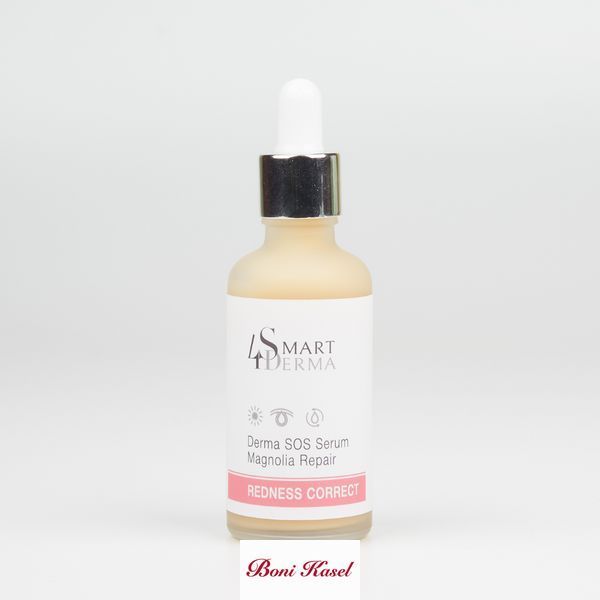 Інтенсивна SOS сироватка Smart4Derma Redness Correct для чутливої та куперозної шкіри, 50 мл 803 фото