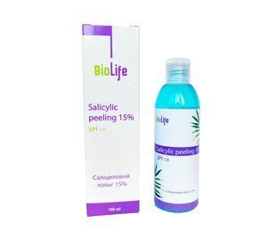Саліциловий пілінг 15% ТМ BioLife Лосьон от вросших волос G фото