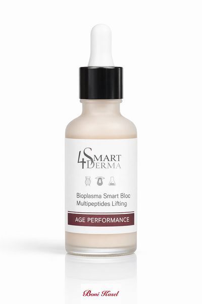 Сироватка для обличчя Smart4Derma Біоплазма 50 мл антивікова з пептидами та гіалуроновою кислотою проти зморшок зволожуюча ліфтинг 704 фото