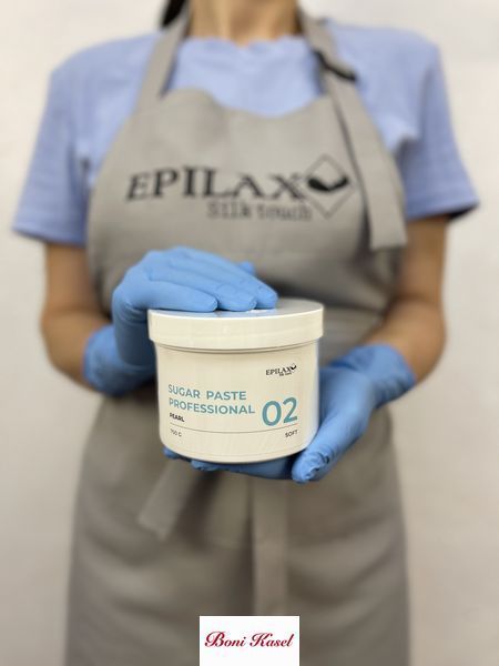 Цукрова паста для шугарингу Epilax лінійка Pearl 700 г Soft (м&rsquo;яка) 22014 фото