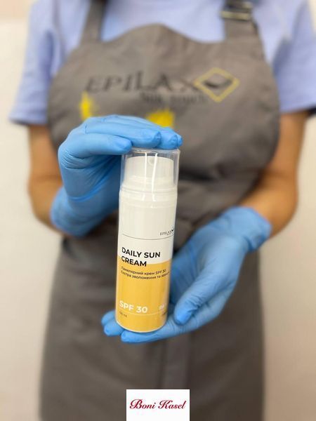 Ламелярний крем SPF 30 екстра зволоження та захист Epilax 100 мл для майстра 21444-1 фото