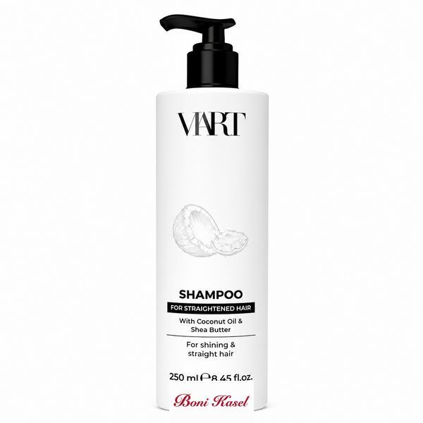 Професійний шампунь для випрямленого волосся Viart Shampoo With Coconut Oil And Shea Butter For Straightening, 250 мл V 0014 фото